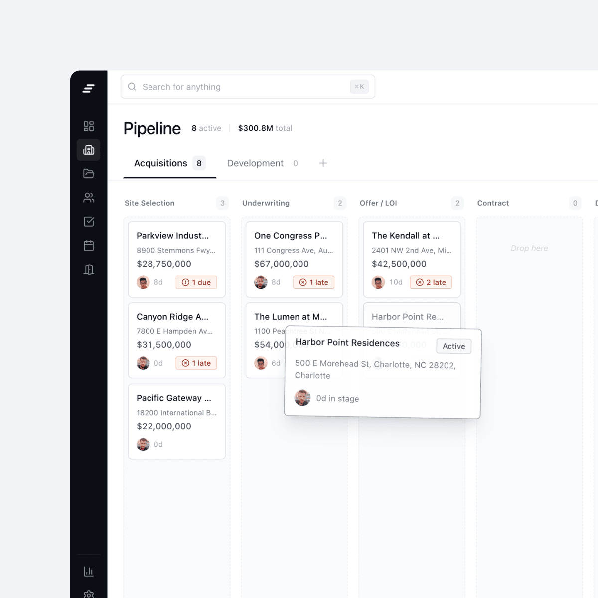 Your entire pipeline, in real time.